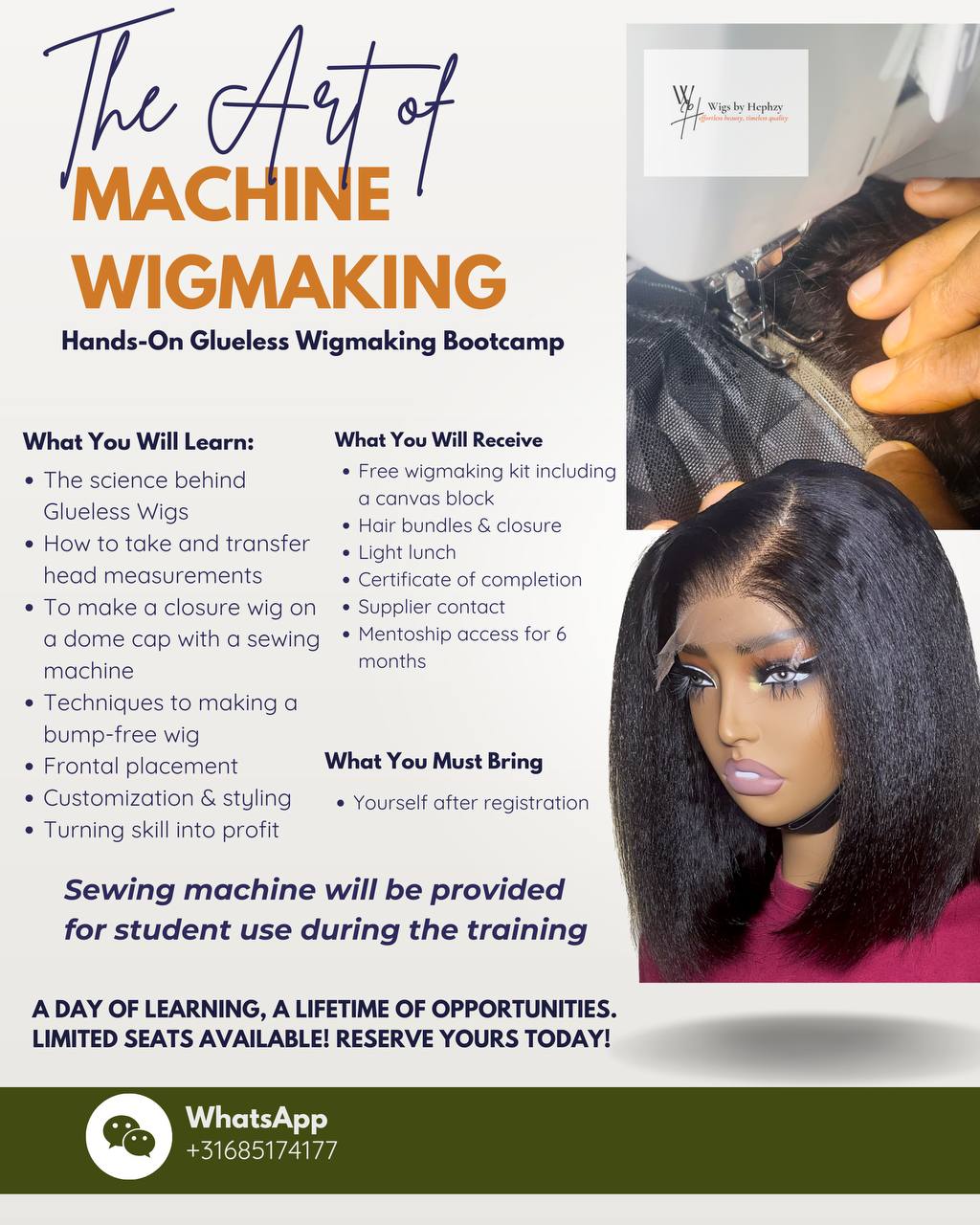Machine Wigmaking Mastery Class - Image 4