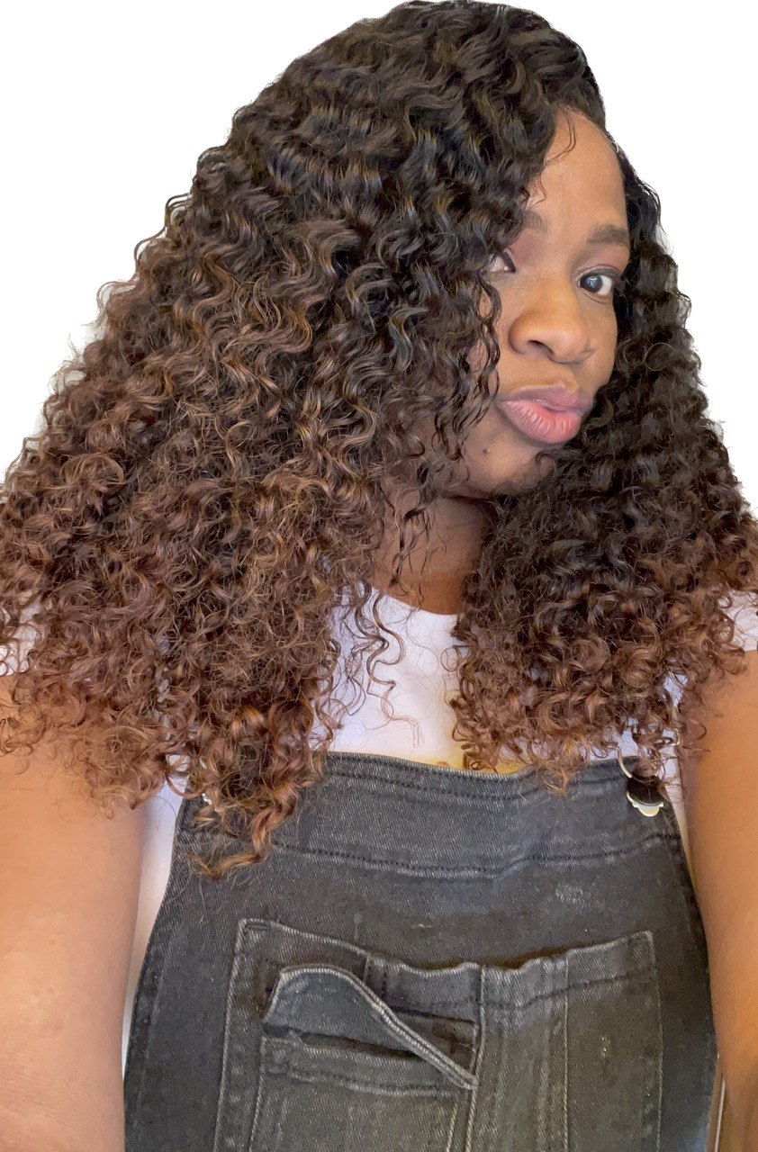 Luxe Curly Deep Wave Wig - Image 2